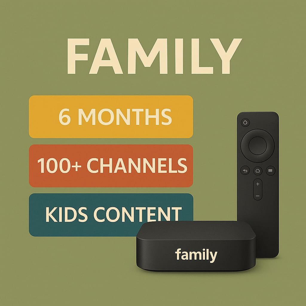 مميزات FAMILY 4K – 6 شهور