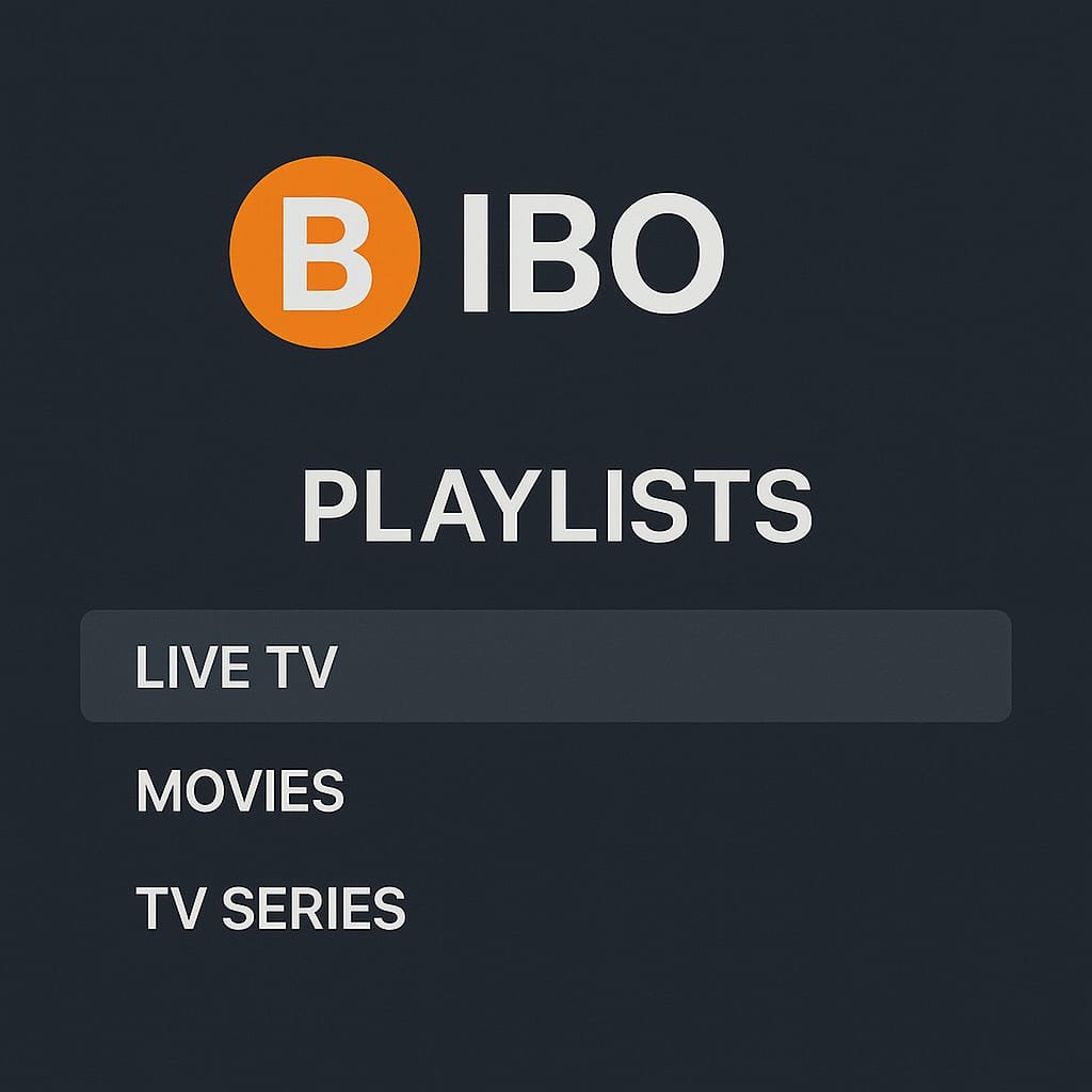 واجهة تطبيق ibo.player