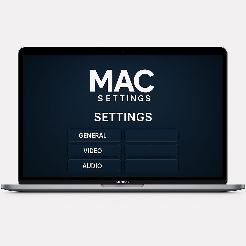 إعدادات التطبيق وإضافة القوائم