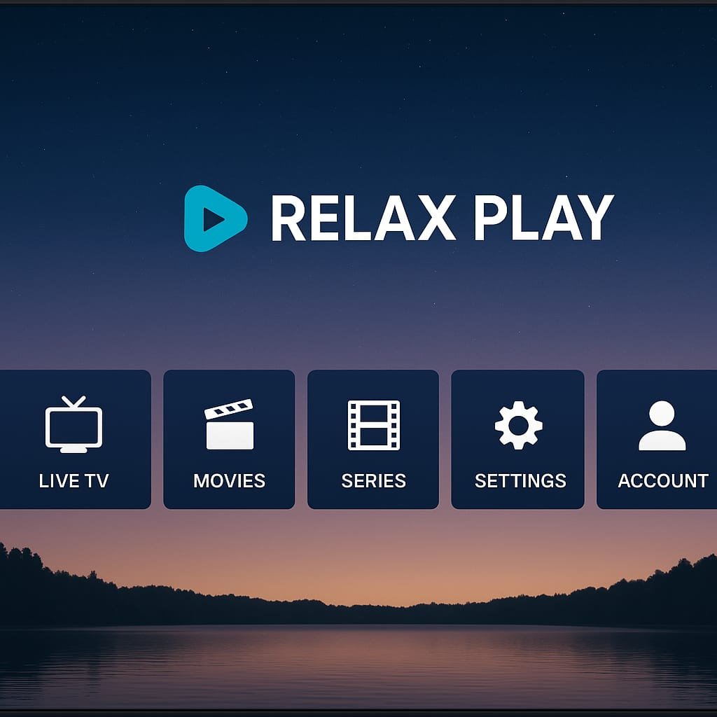 تنسيق المحتوى في Relax Play